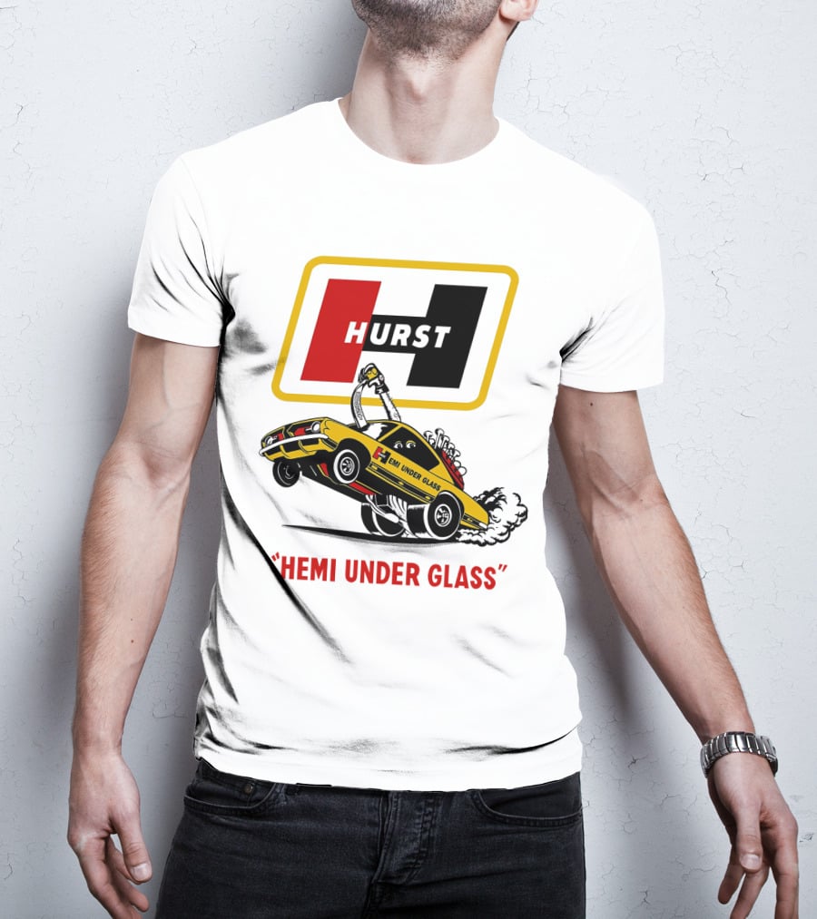 Hurst Hemi Under Glass Wheelstand T-Shirt