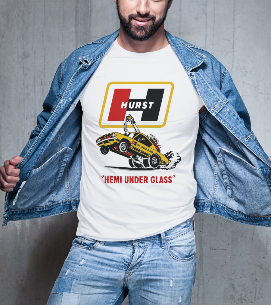 Hurst Hemi Under Glass Wheelstand T-Shirt