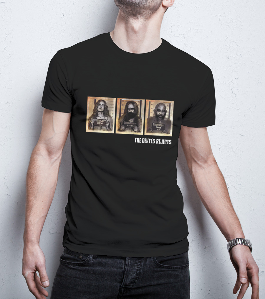 The Devils Rejects 2250 62838 31488 Mugshots T-Shirt