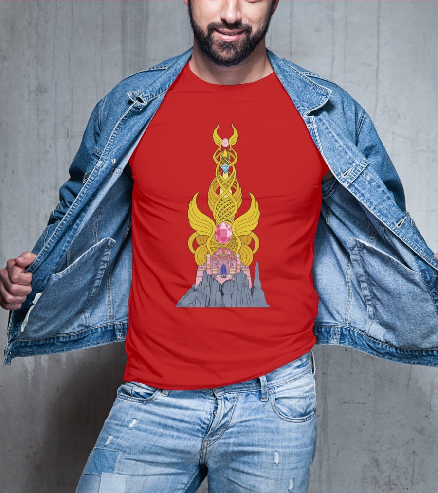 Bright Etheria Light Hope Inspired She Ra Castle T-Shirt