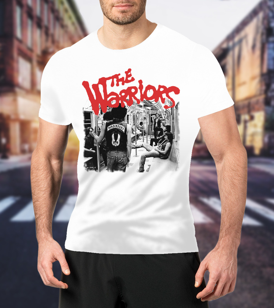 The Warriors Movie Subway Scene Iconic Street Gang Jacket T-Shirt