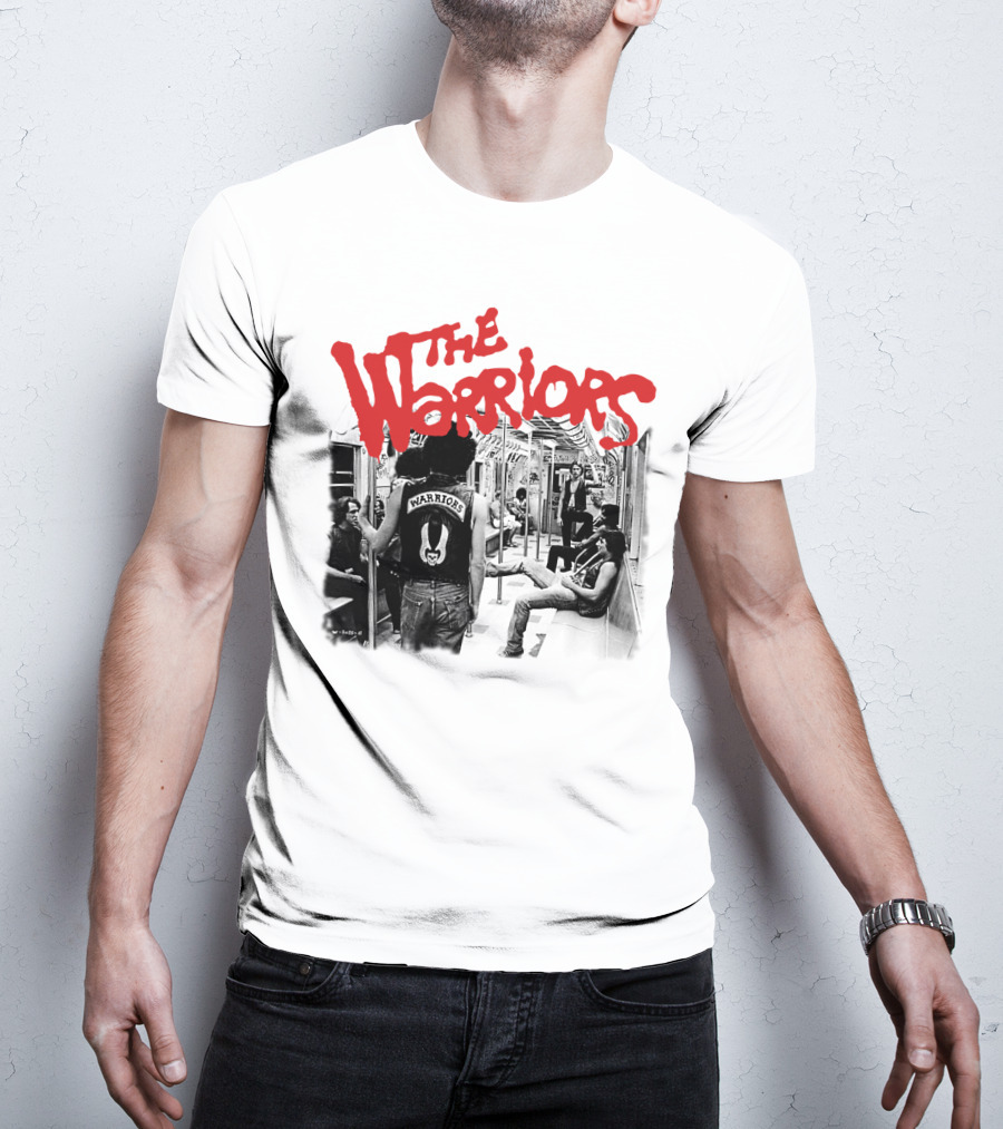The Warriors Movie Subway Scene Iconic Street Gang Jacket T-Shirt