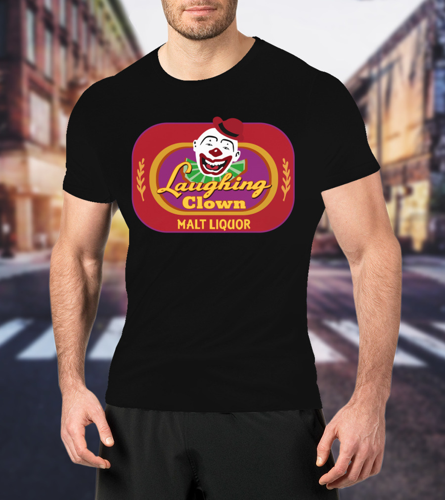 Talladega Nights Laughing Clown Malt Liquor T-Shirt