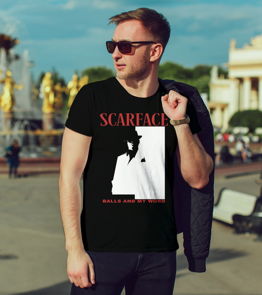Scarface Balls And My Word Classic T-Shirt