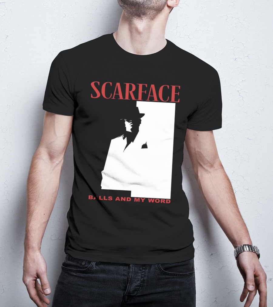 Scarface Balls And My Word Classic T-Shirt