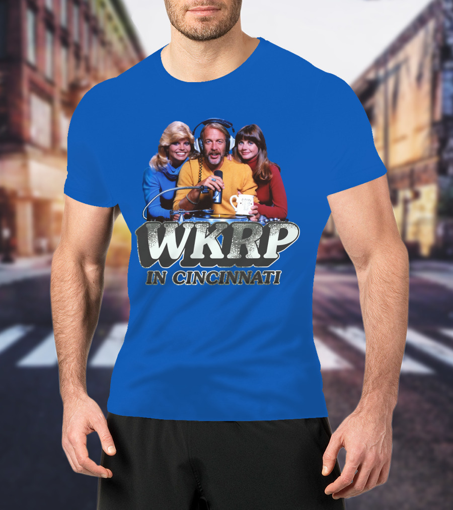 WKRP In Cincinnati Retro Cast 70s Radio Show T-Shirt