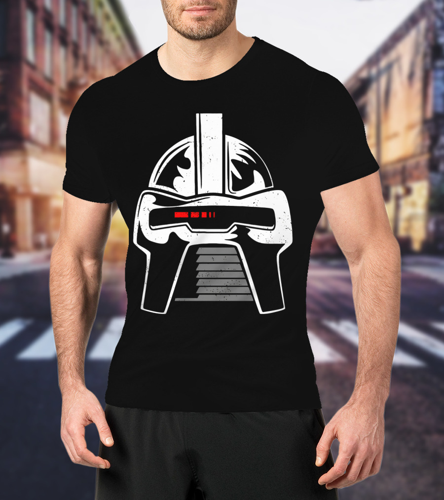 Cylon Helmet Battlestar Galactica Iconic T-Shirt