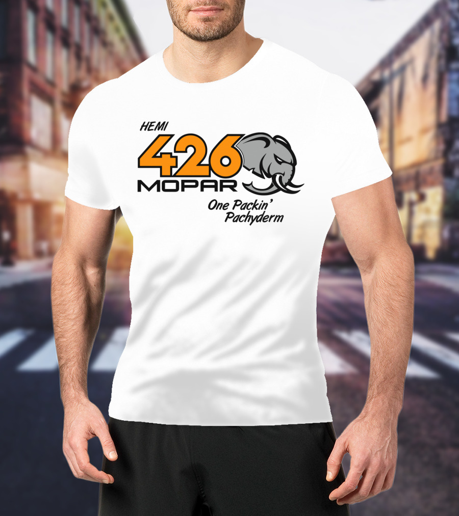 HEMI 426 Mopar One Packin' Pachyderm T-Shirt