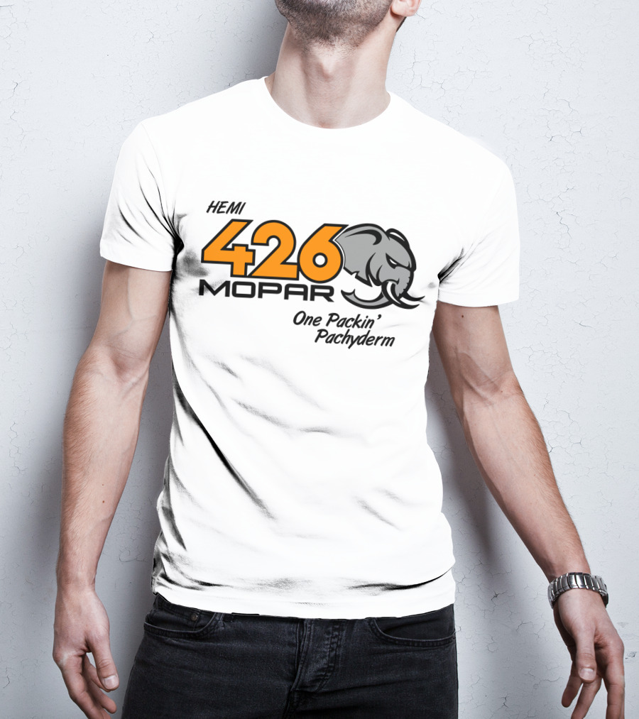 HEMI 426 Mopar One Packin' Pachyderm T-Shirt