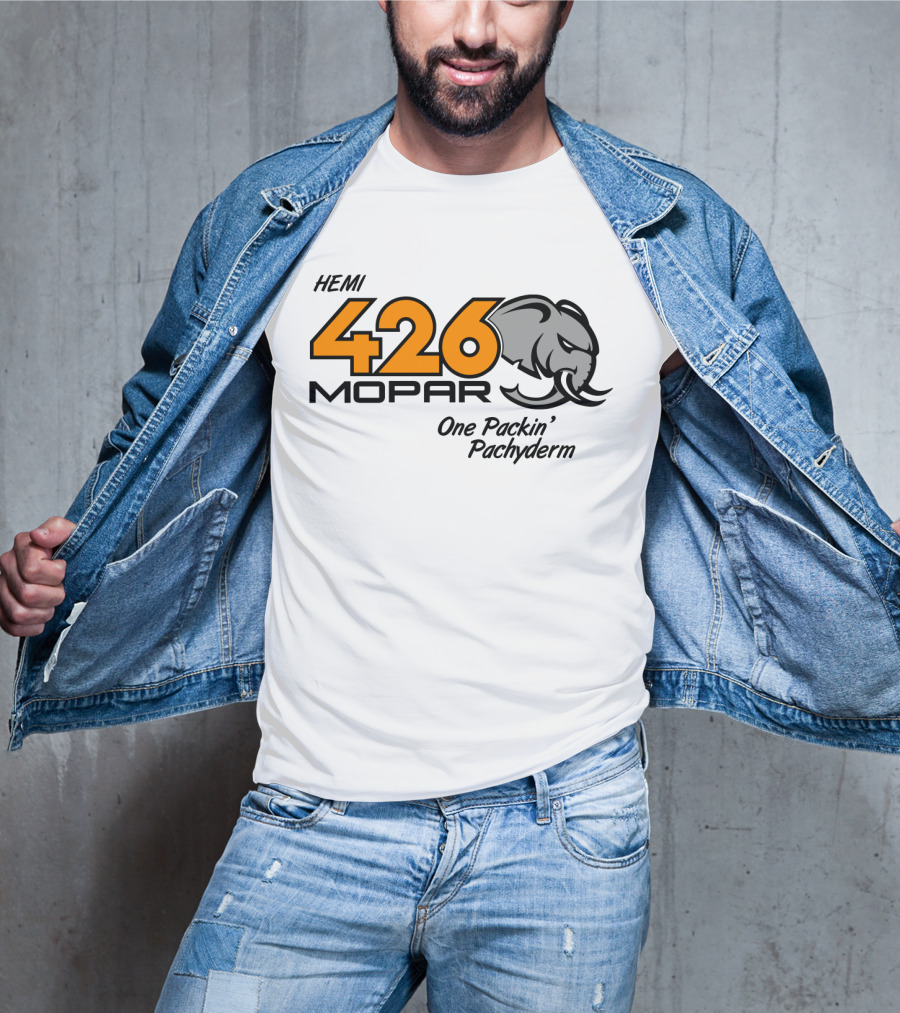 HEMI 426 Mopar One Packin' Pachyderm T-Shirt