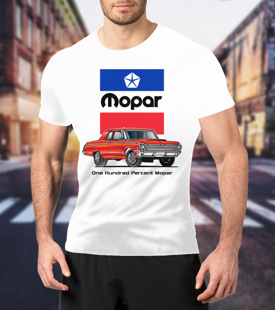 Mopar One Hundred Percent 1964 Dodge Super 440 T-Shirt