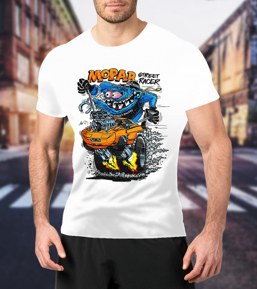 Mopar Street Racer Monster Hot Rod T-Shirt