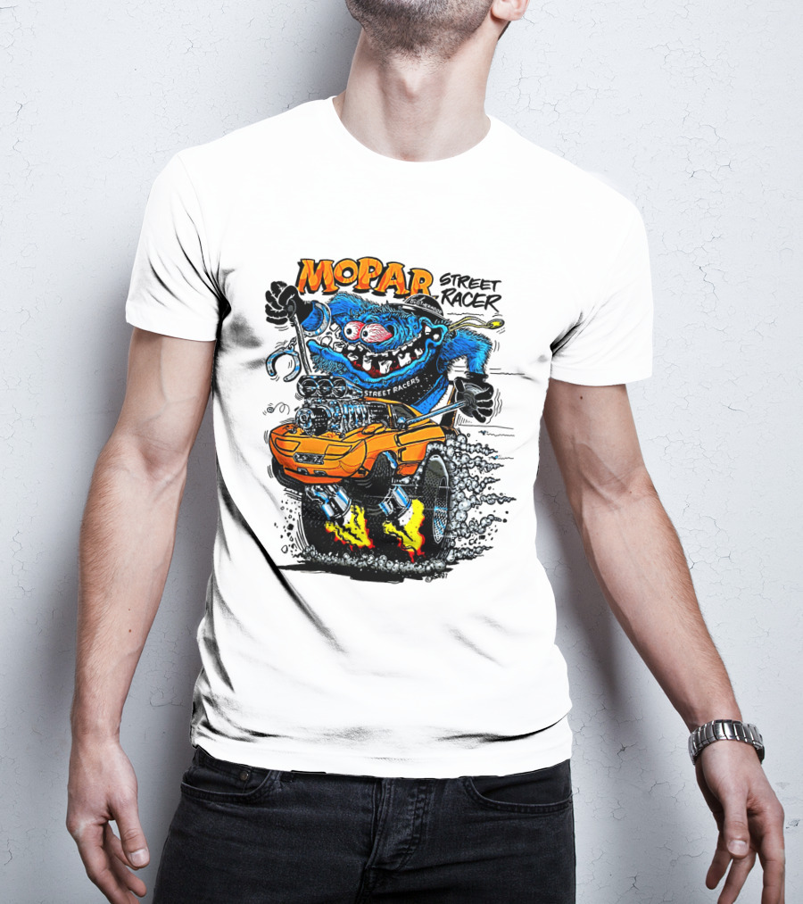 Mopar Street Racer Monster Hot Rod T-Shirt