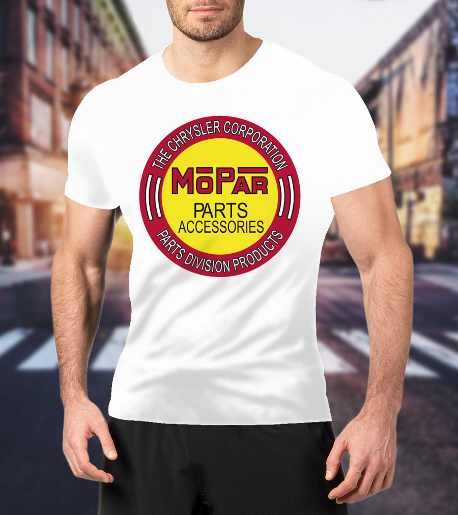 The Chrysler Corporation Mopar Parts Accessories Parts Division Products T-Shirt