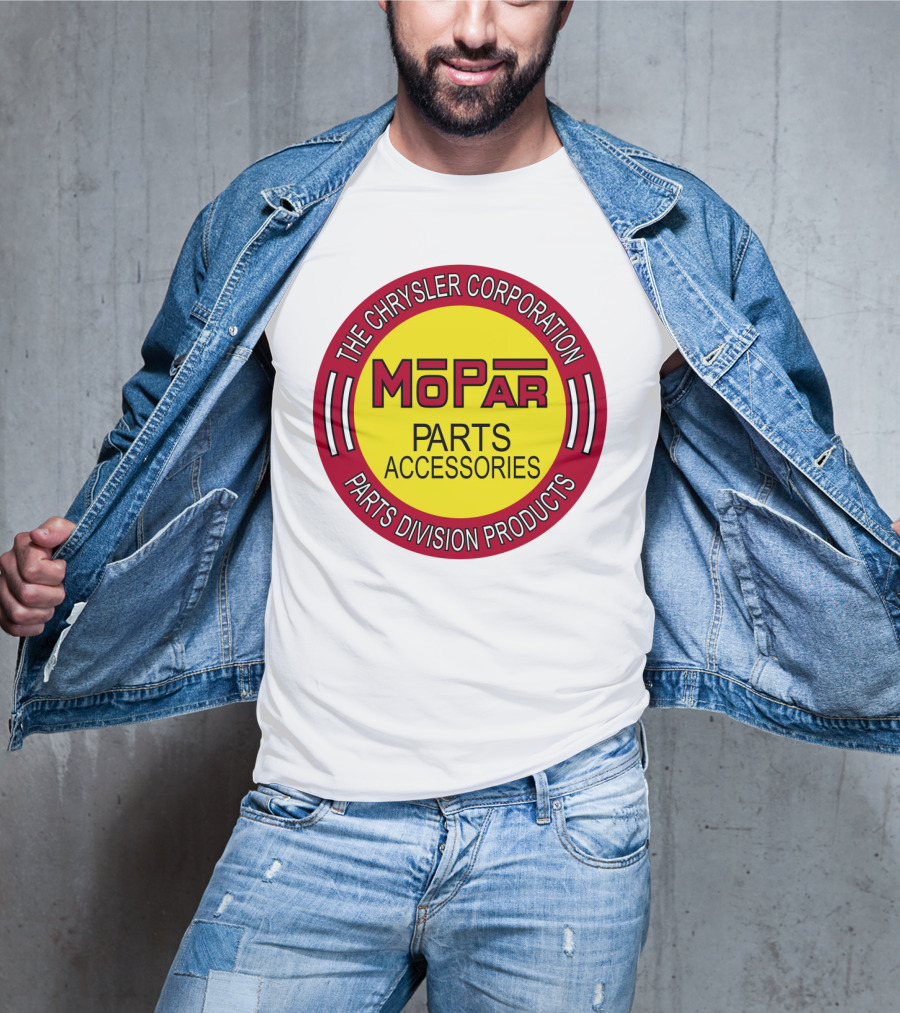 The Chrysler Corporation Mopar Parts Accessories Parts Division Products T-Shirt