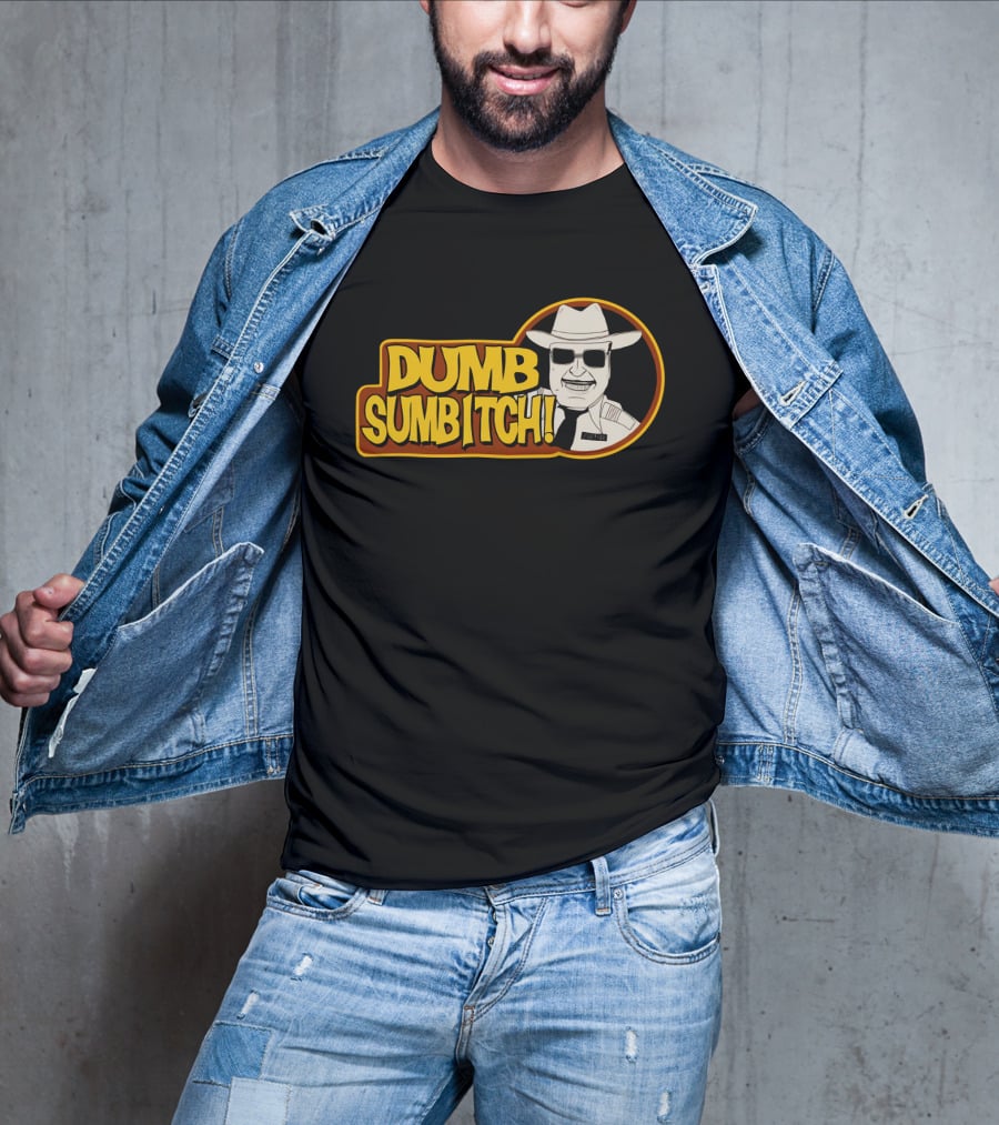 Dumb Sumbitch Smokey And The Bandit Character Sheriff T-Shirt