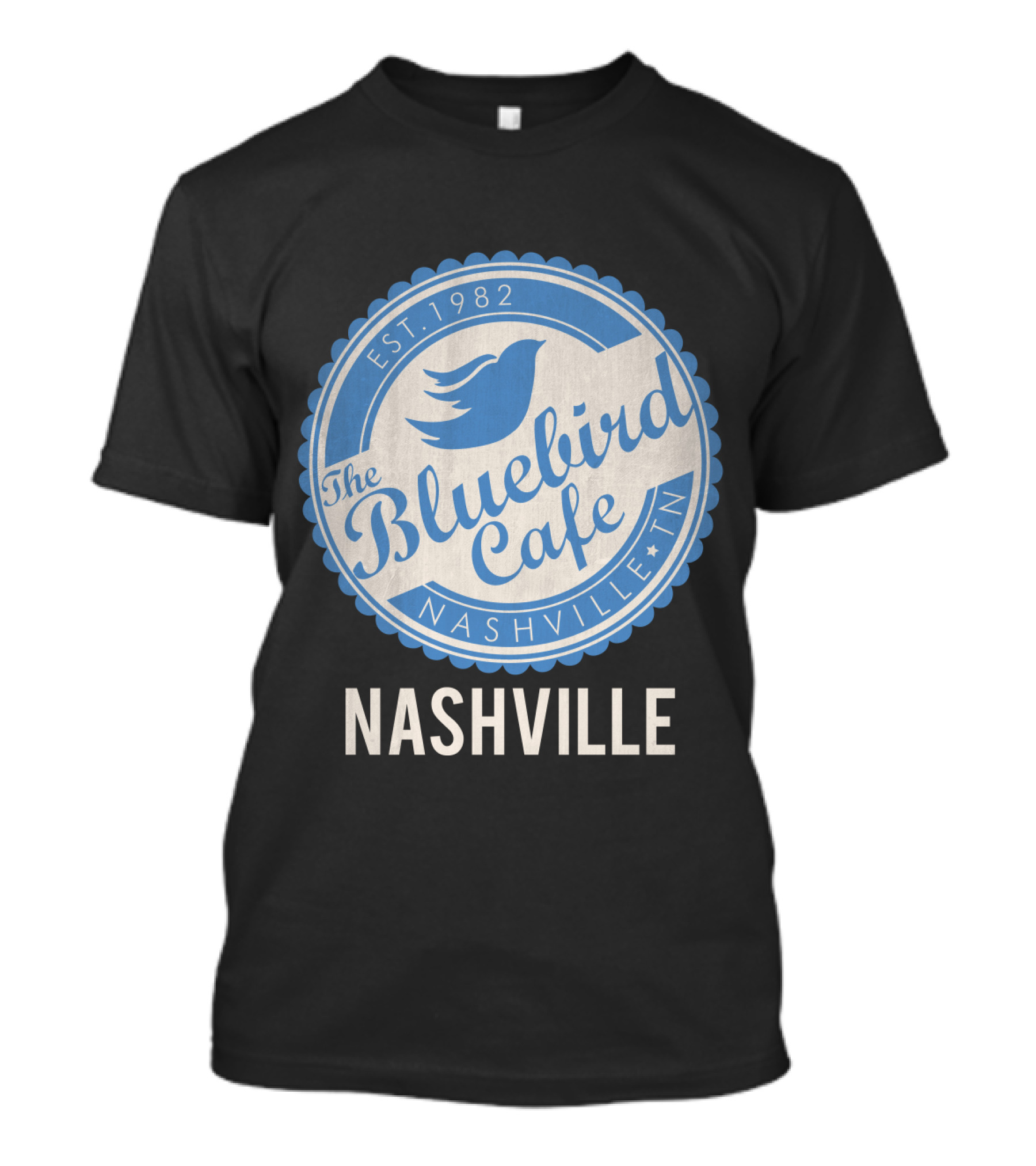 Bluebird Cafe Nashville Est. 1982 The Bluebird Cafe Nashville TN T-Shirt