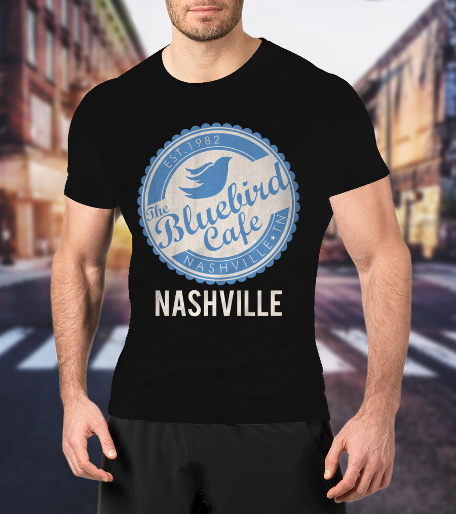 Bluebird Cafe Nashville Est. 1982 The Bluebird Cafe Nashville TN T-Shirt