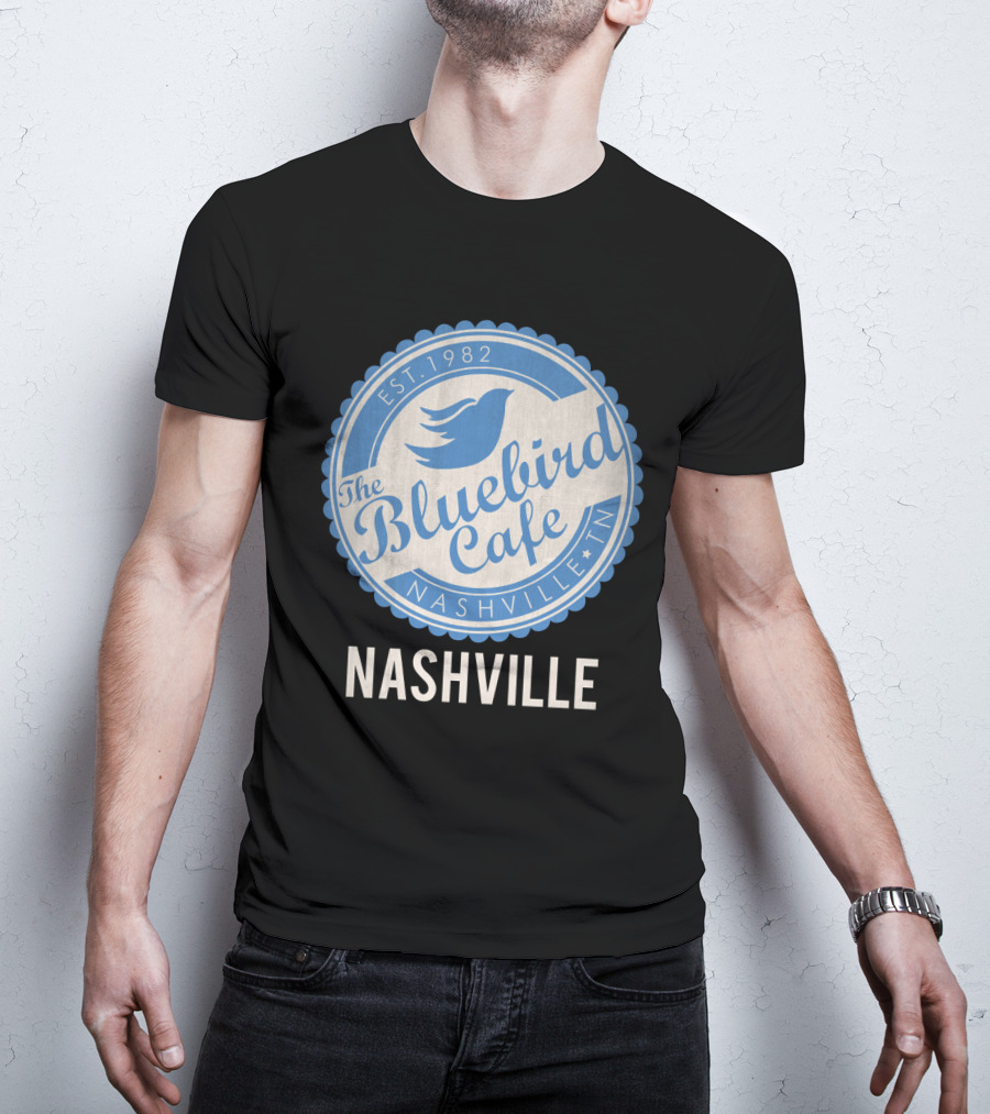 Bluebird Cafe Nashville Est. 1982 The Bluebird Cafe Nashville TN T-Shirt