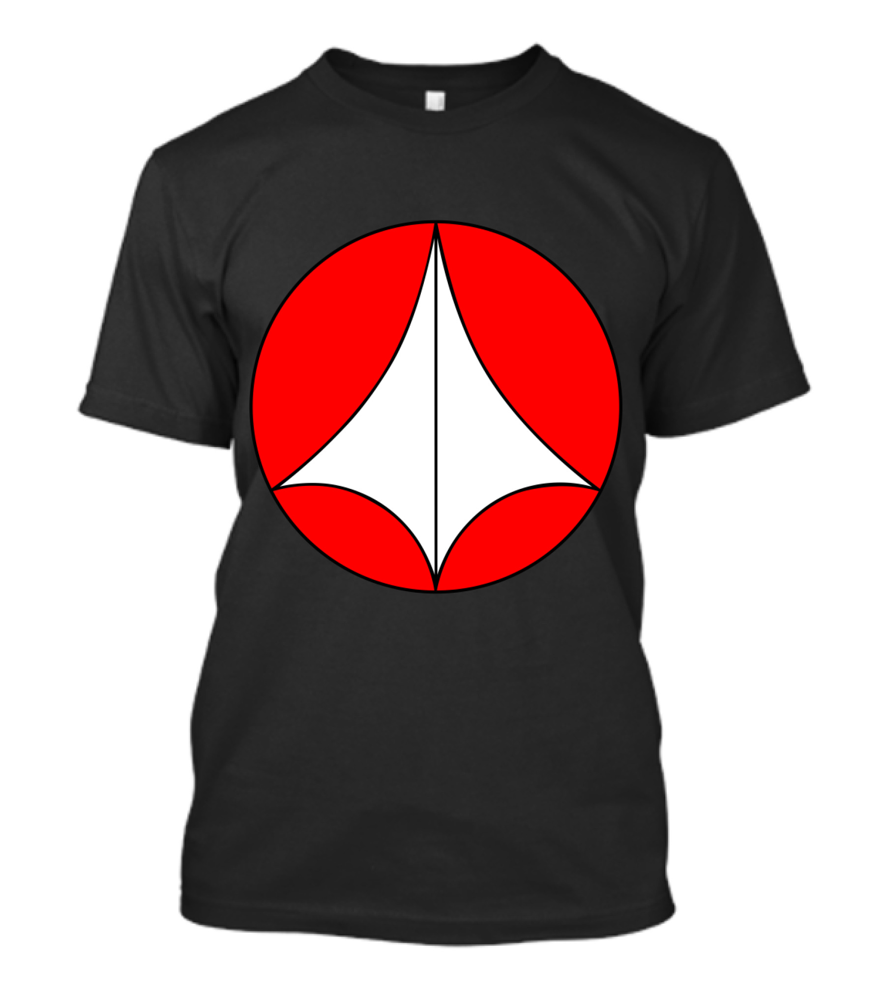 Robotech Symbol Red And White Circle Emblem T-Shirt