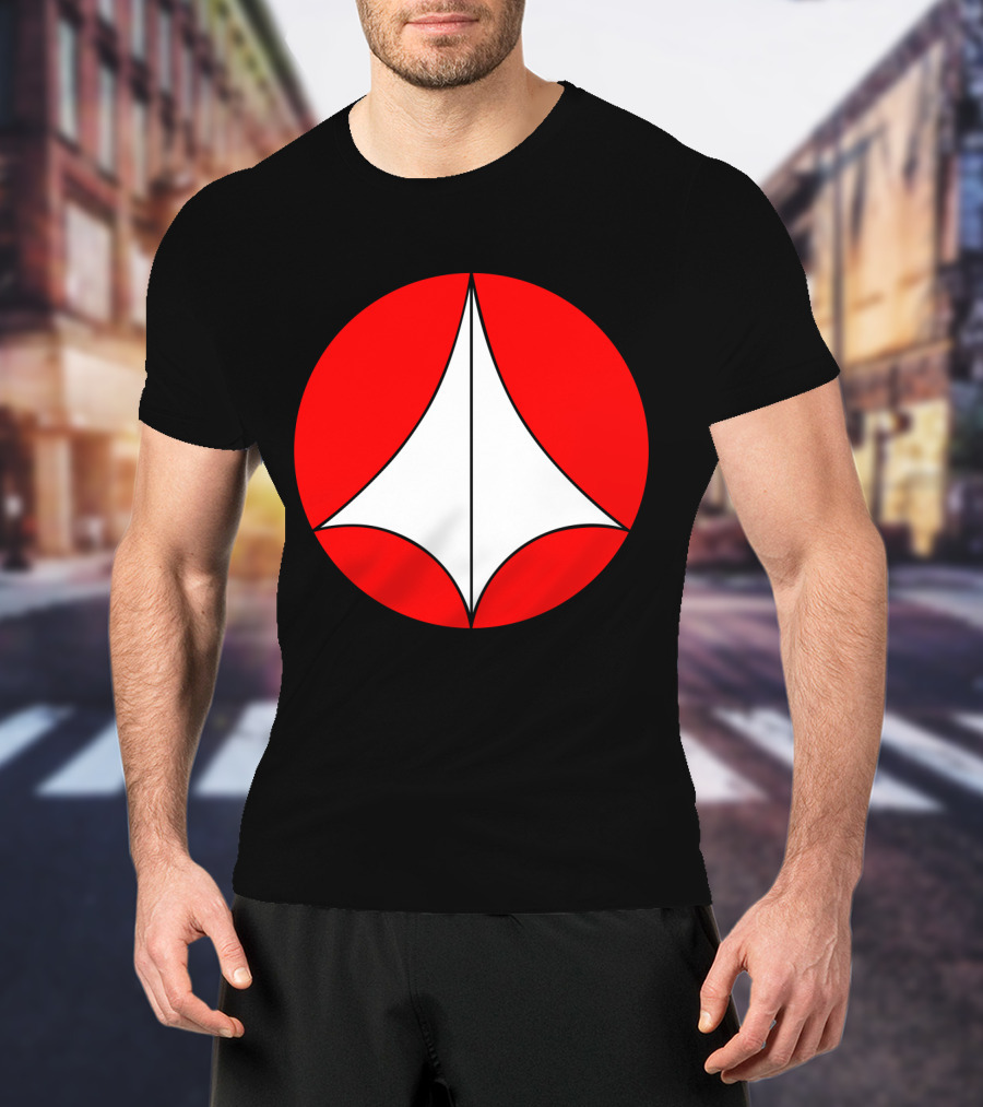 Robotech Symbol Red And White Circle Emblem T-Shirt