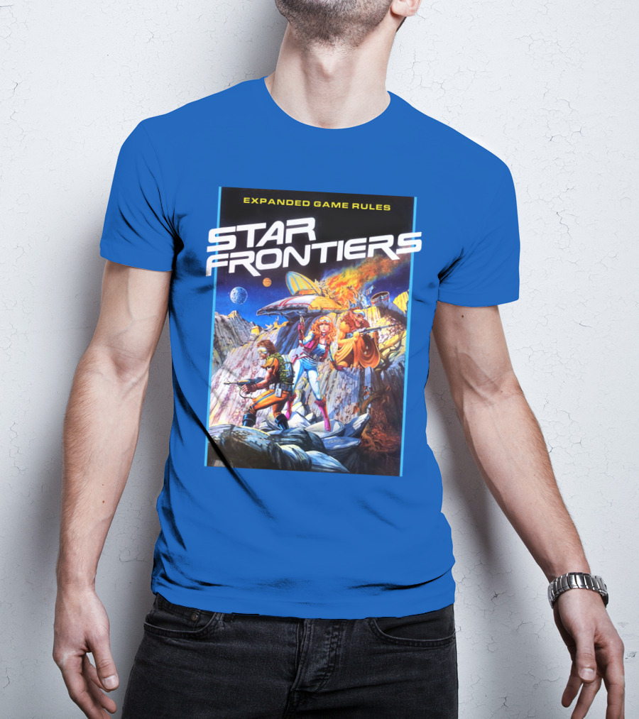 Star Frontiers Expanded Game Rules Retro Sci-Fi Adventure T-Shirt