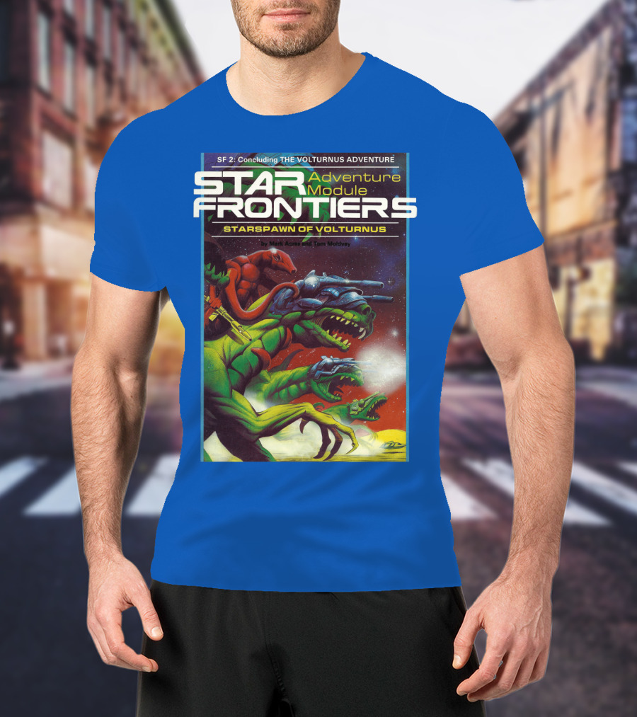 SF Star Frontiers Adventure Module Starspawn Of Volturnus T-Shirt