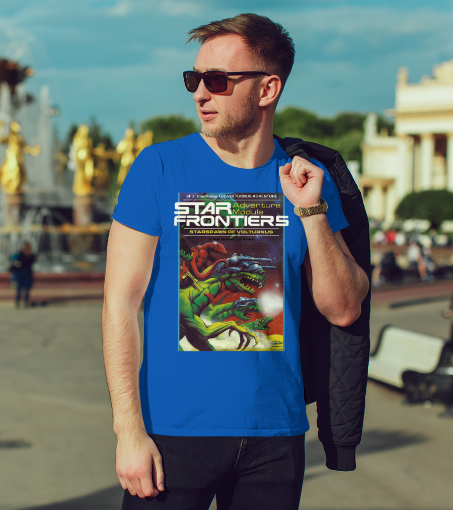 SF Star Frontiers Adventure Module Starspawn Of Volturnus T-Shirt