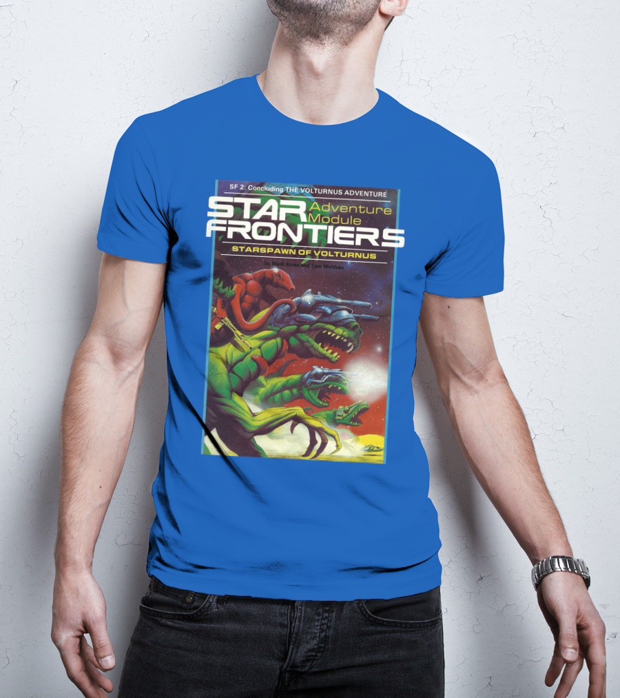 SF Star Frontiers Adventure Module Starspawn Of Volturnus T-Shirt