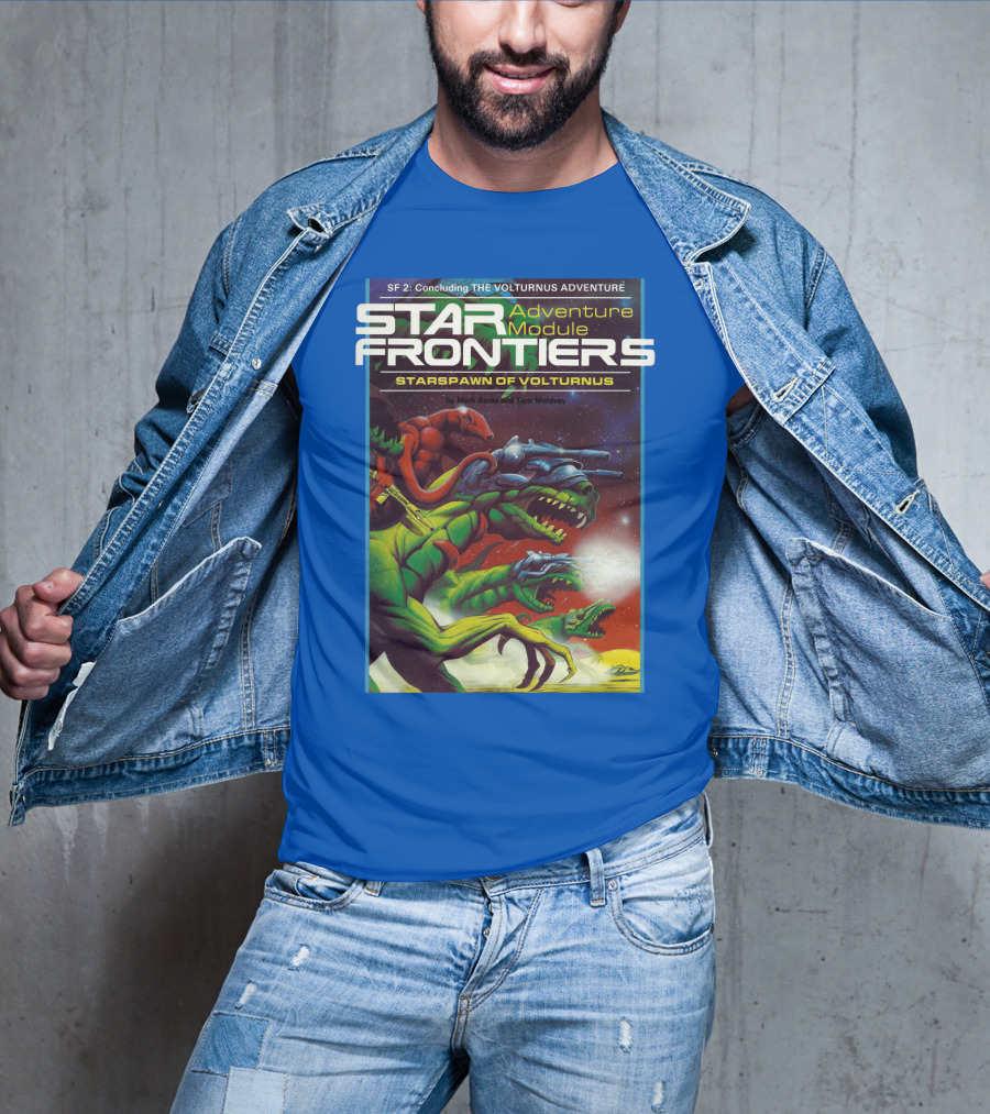 SF Star Frontiers Adventure Module Starspawn Of Volturnus T-Shirt