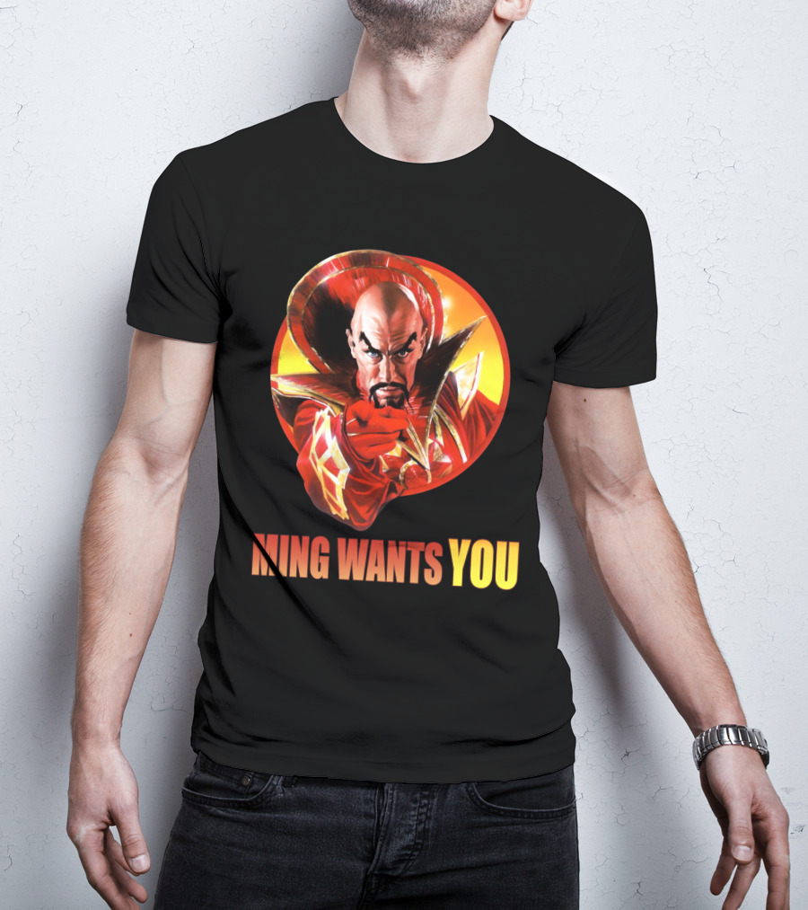 Flash Gordon Ming Wants You Villain T-Shirt