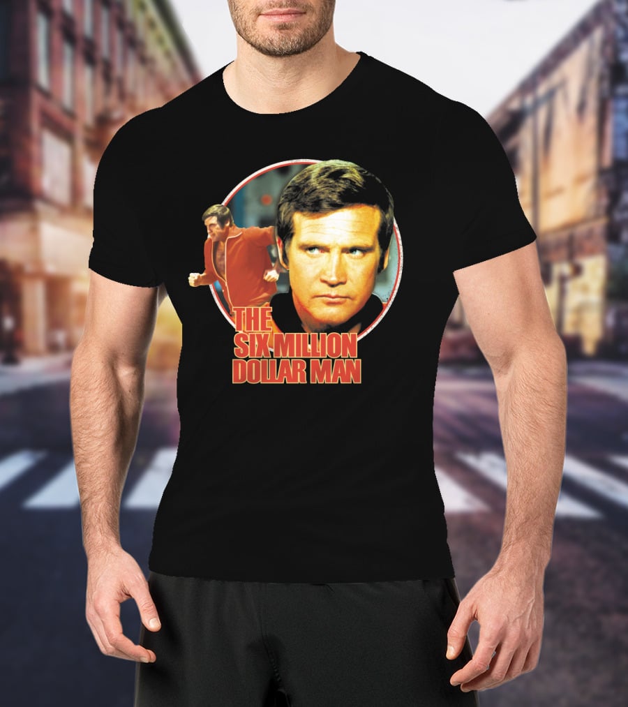 The Six Million Dollar Man TV Show Iconic Character T-Shirt