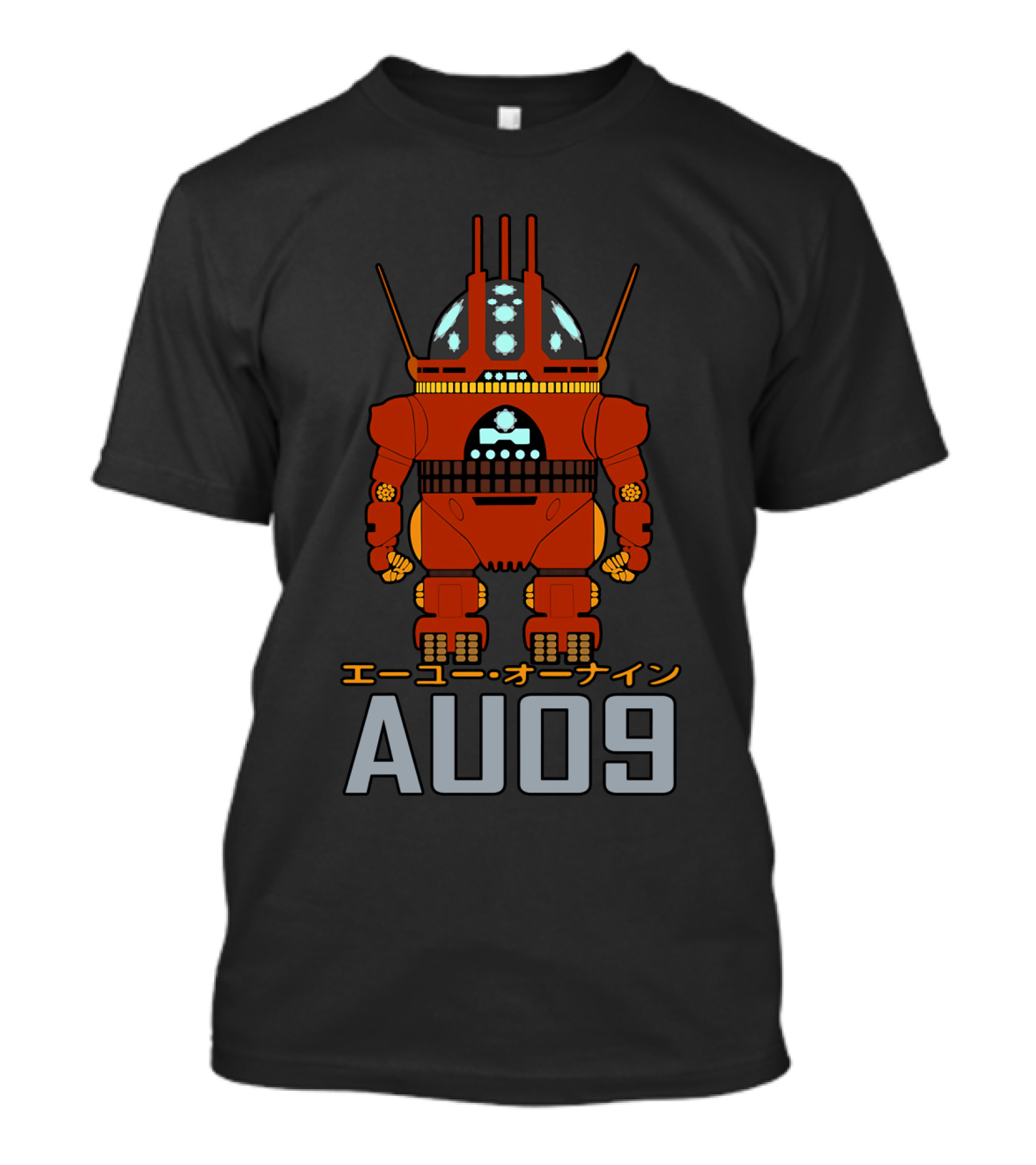 Space Battleship Yamato AU09 Robot T-Shirt