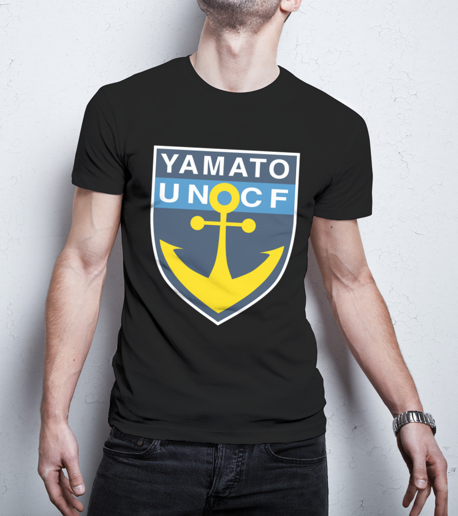 Yamato UNCF Anchor Emblem Space Battleship Crest T-Shirt