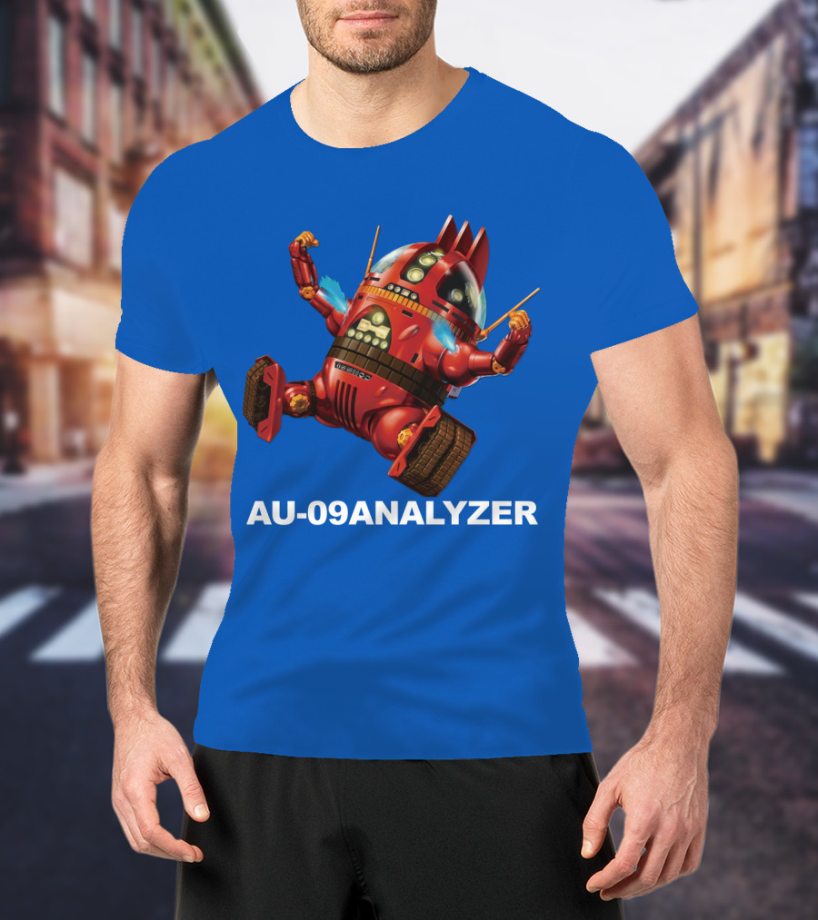 AU-09 Analyzer Robot Concept T-Shirt