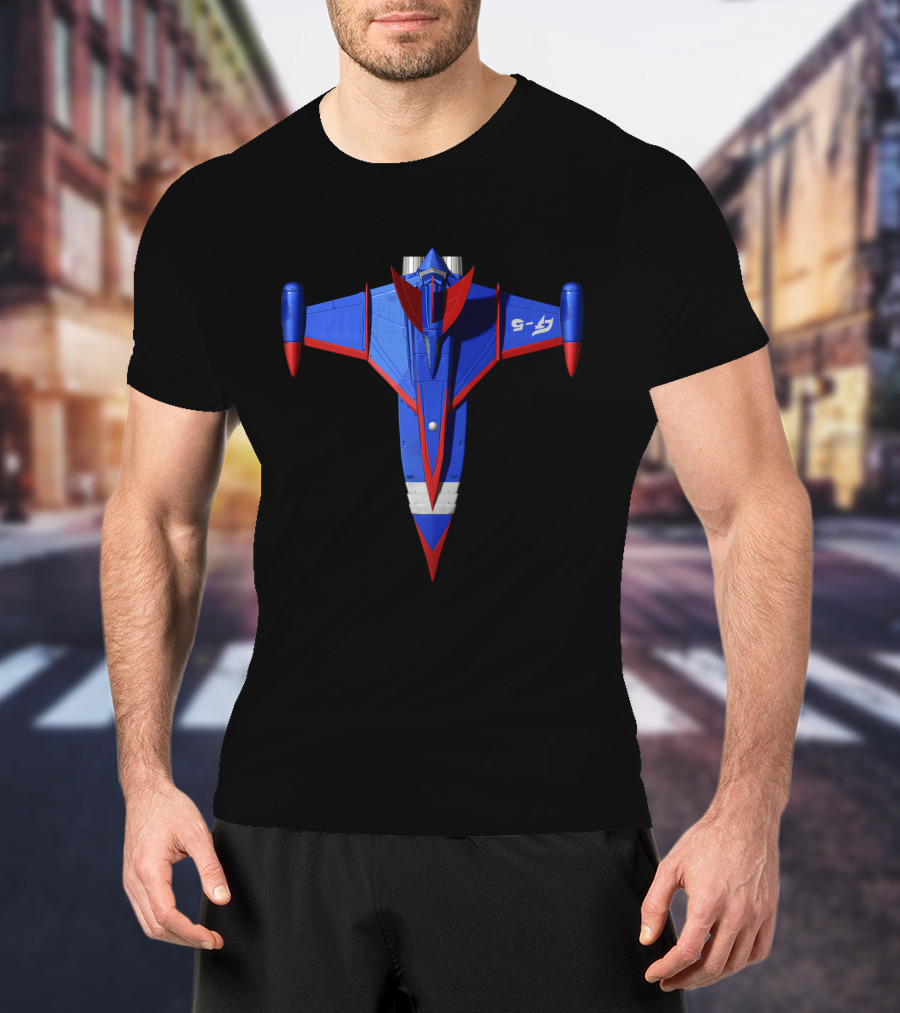 G-5 Starship From Battle Of The Planets Series T-Shirt