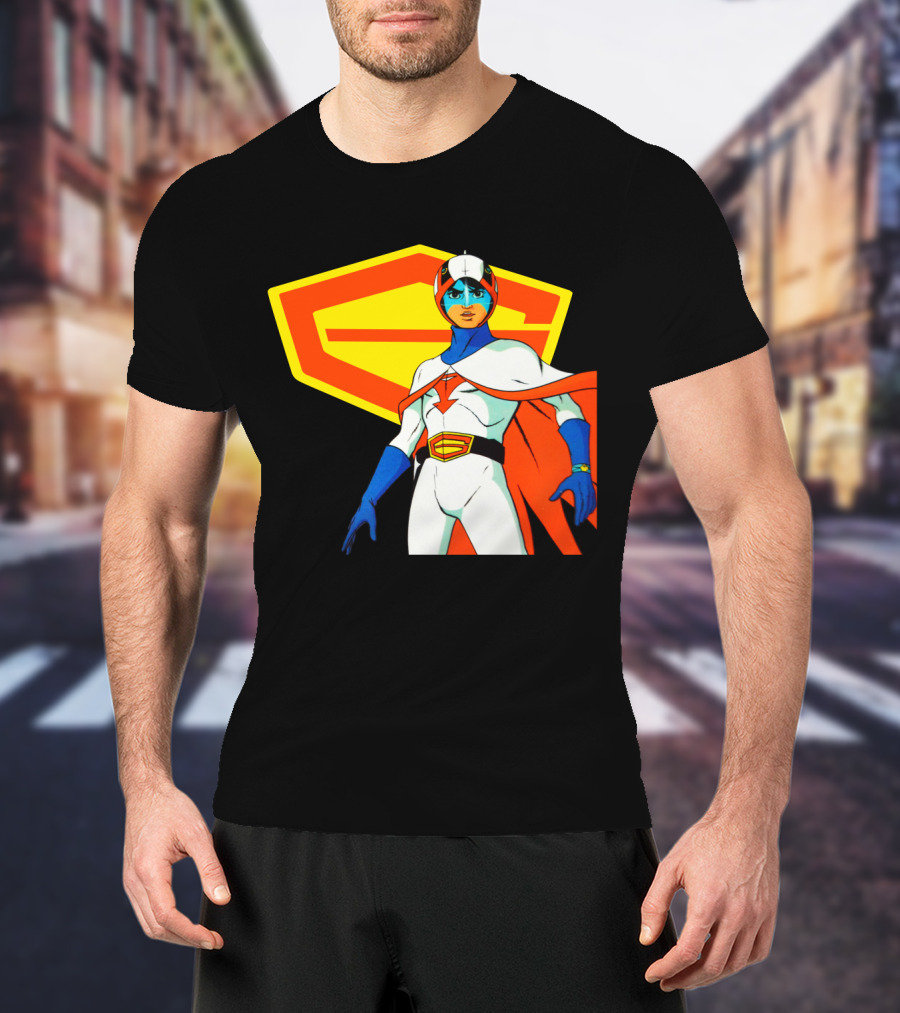 Battle Of The Planets G Force Iconic Character With Emblem T-Shirt