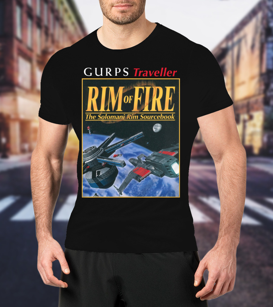 GURPS Traveller Rim Of Fire The Solomani Rim Sourcebook T-Shirt