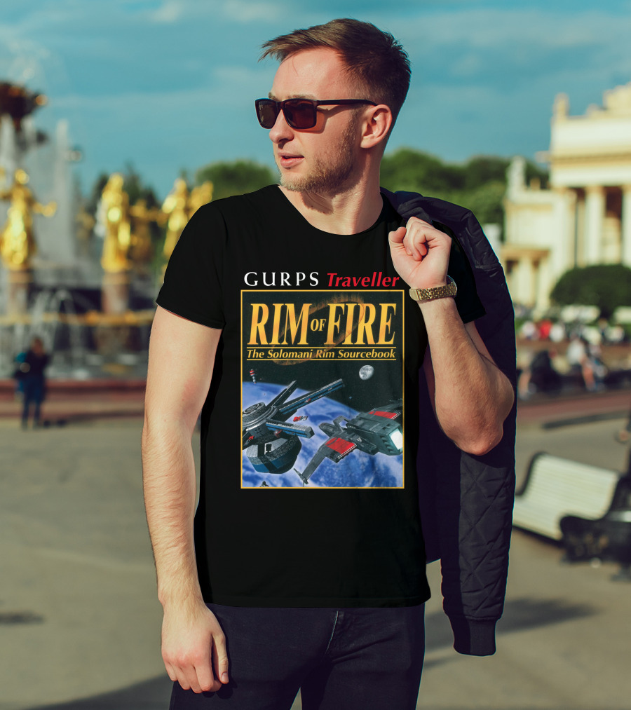 GURPS Traveller Rim Of Fire The Solomani Rim Sourcebook T-Shirt