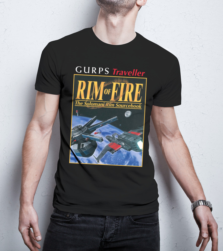 GURPS Traveller Rim Of Fire The Solomani Rim Sourcebook T-Shirt