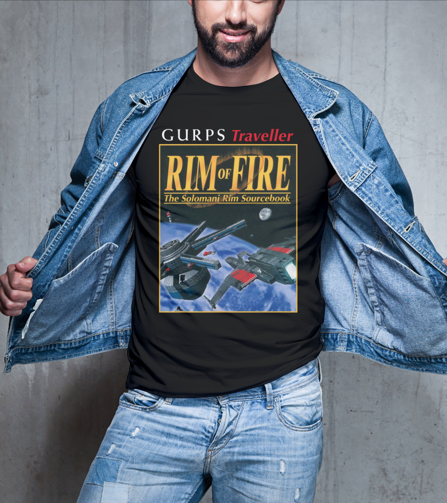GURPS Traveller Rim Of Fire The Solomani Rim Sourcebook T-Shirt