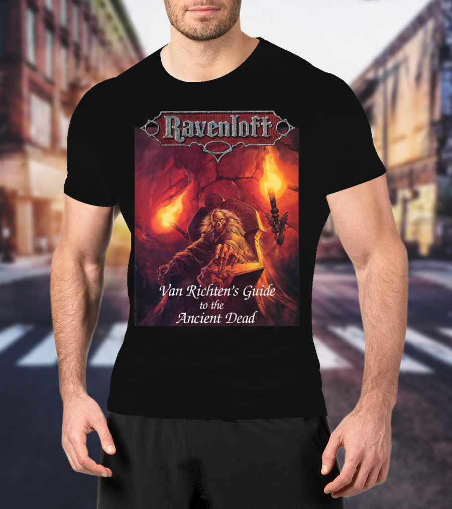 Ravenloft Van Richten's Guide To The Ancient Dead T-Shirt