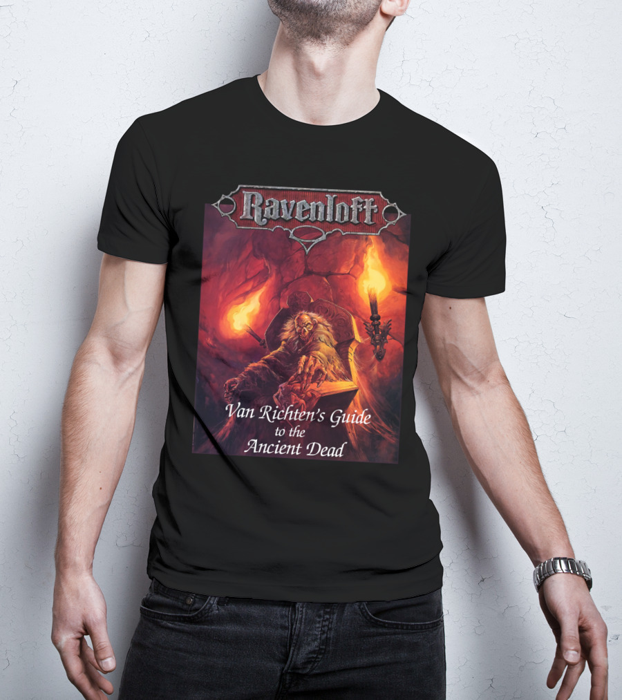 Ravenloft Van Richten's Guide To The Ancient Dead T-Shirt