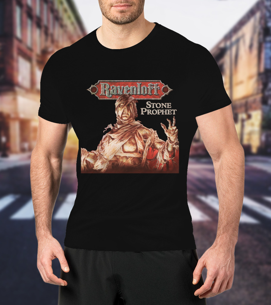Ravenloft Stone Prophet Mummy Horror T-Shirt