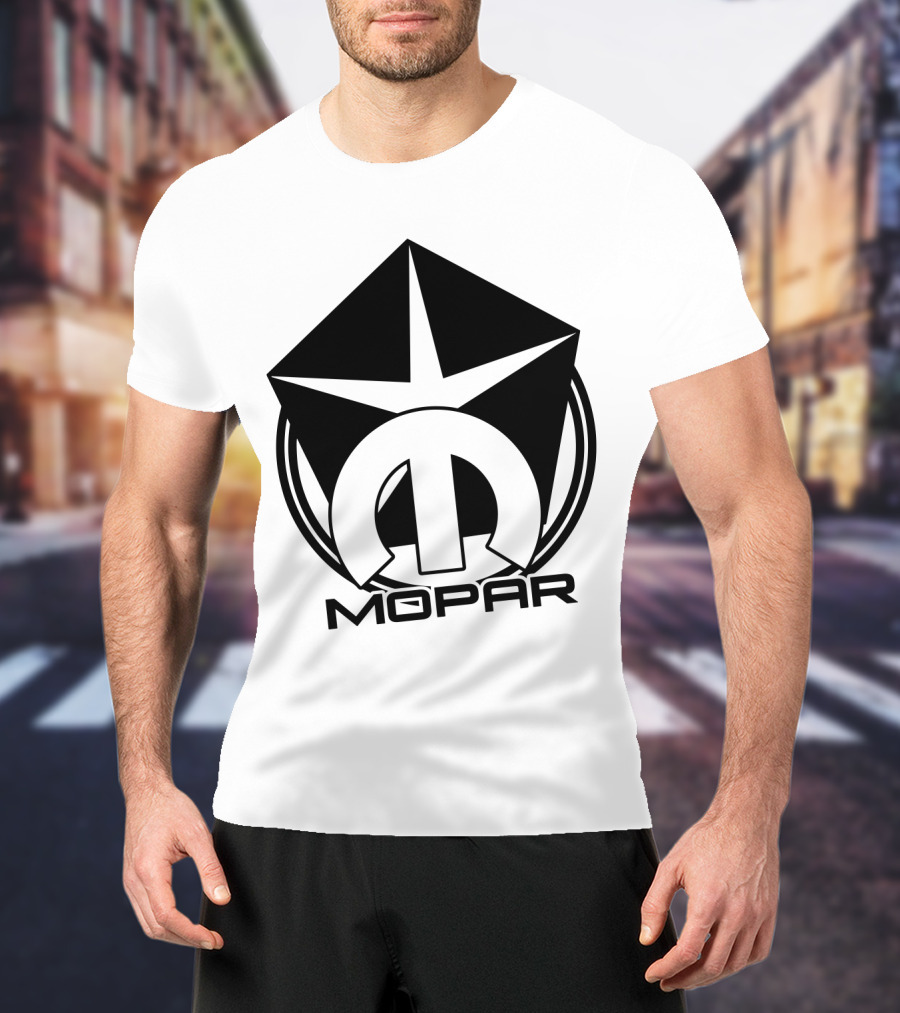 Mopar Pentastar Logo Emblem T-Shirt