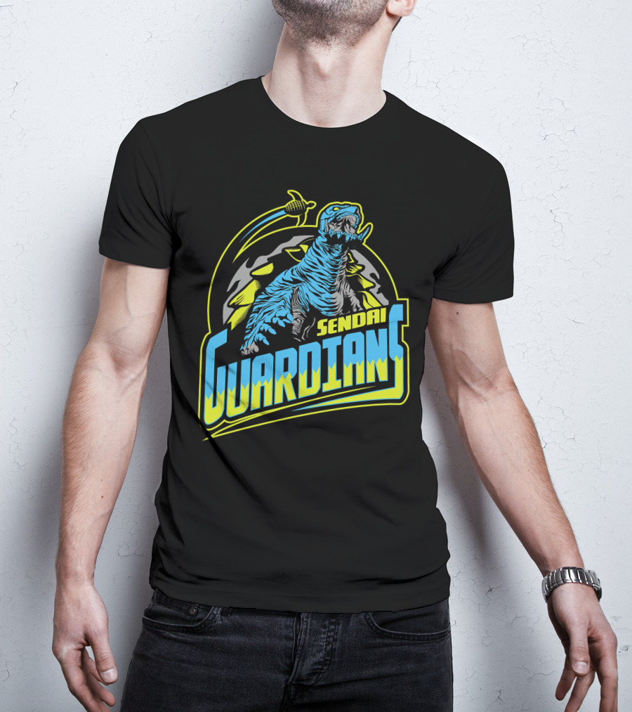 Sendai Guardians T-Rex Kaiju Sports T-Shirt
