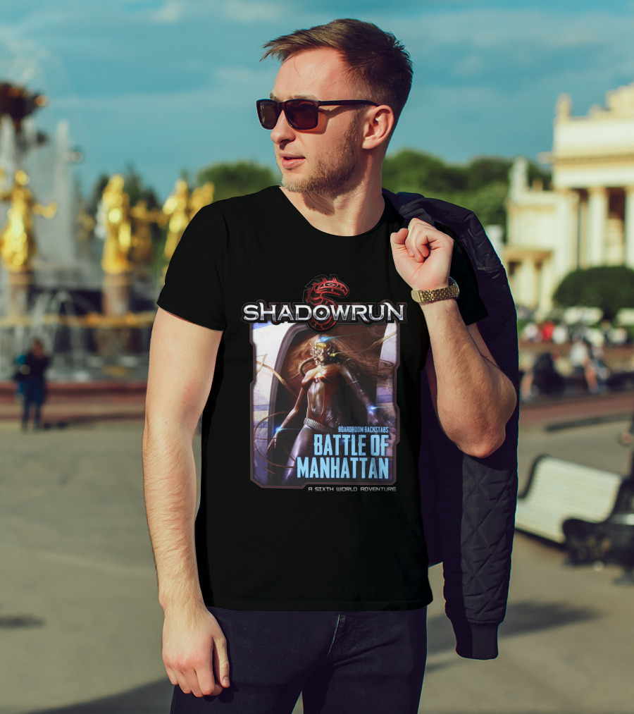 Shadowrun Boardroom Backstabs Battle Of Manhattan A Sixth World Adventure T-Shirt