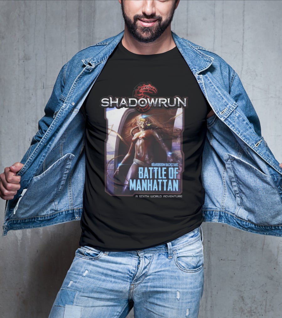 Shadowrun Boardroom Backstabs Battle Of Manhattan A Sixth World Adventure T-Shirt