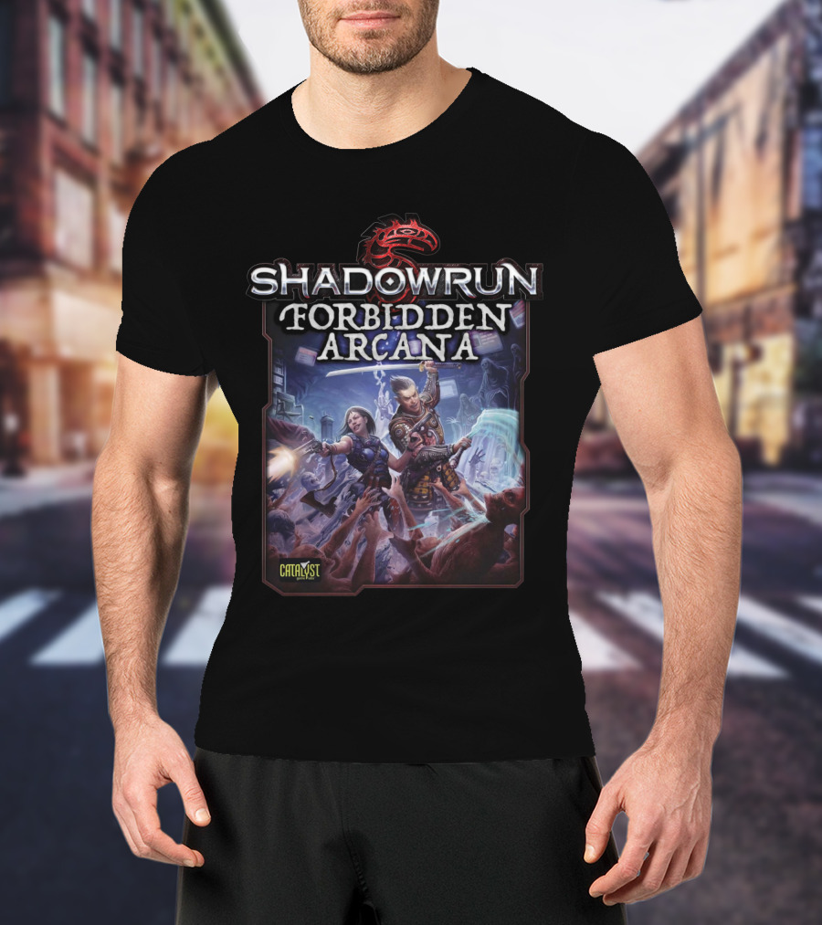 Shadowrun Forbidden Arcana Catalyst Game Labs T-Shirt