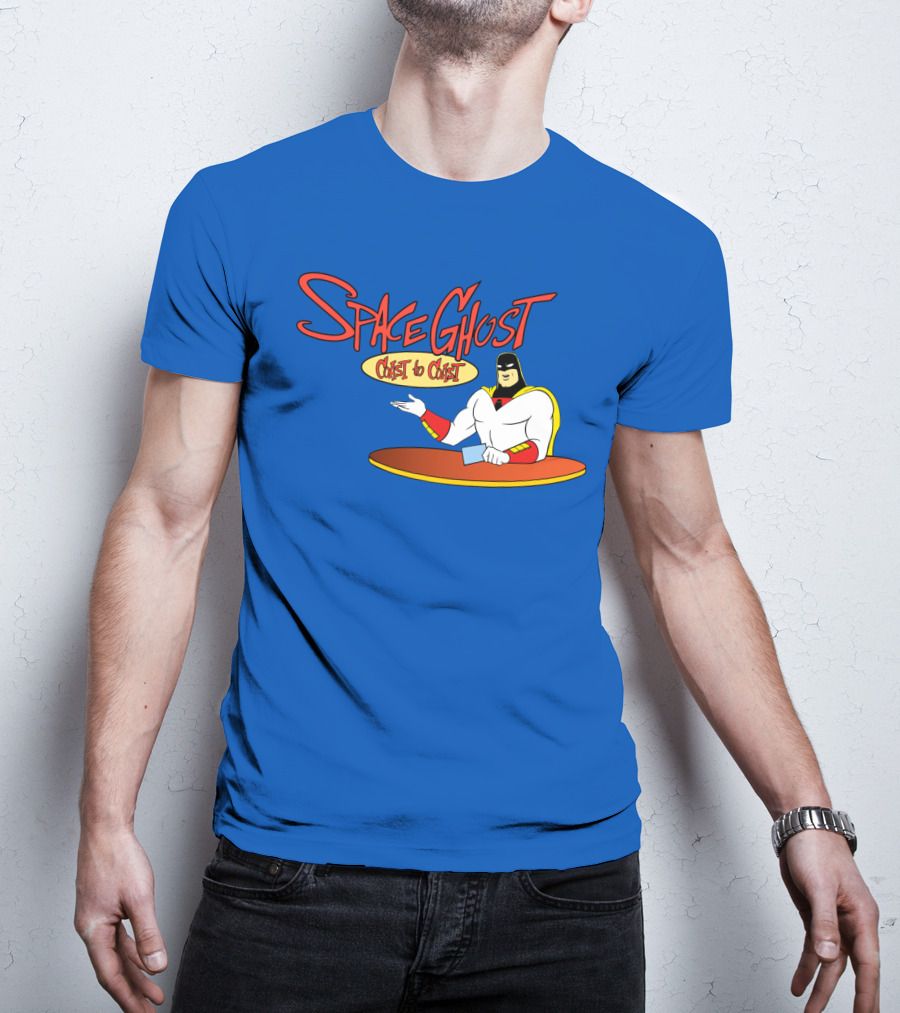 Space Ghost Coast To Coast Talk Show Cartoon Host T-Shirt